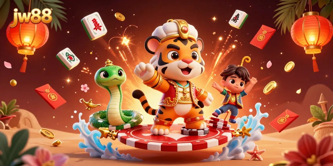 Experience thrilling gameplay at jw88 with vibrant casino characters and dynamic elements