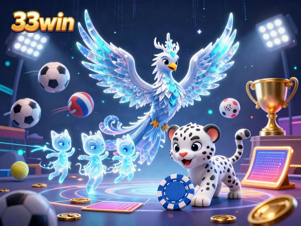 Play vibrant casino games with 33win's dazzling characters and immersive visuals.