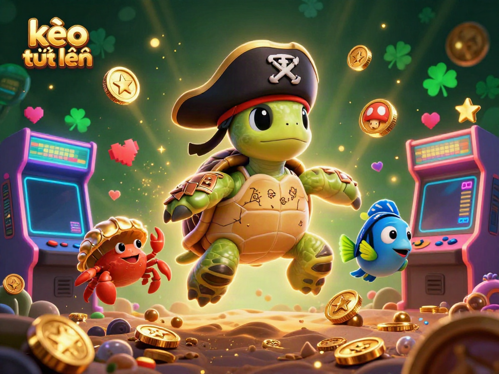 Experience thrilling kèo trực tuyến action with 3D characters in a vibrant casino scene.