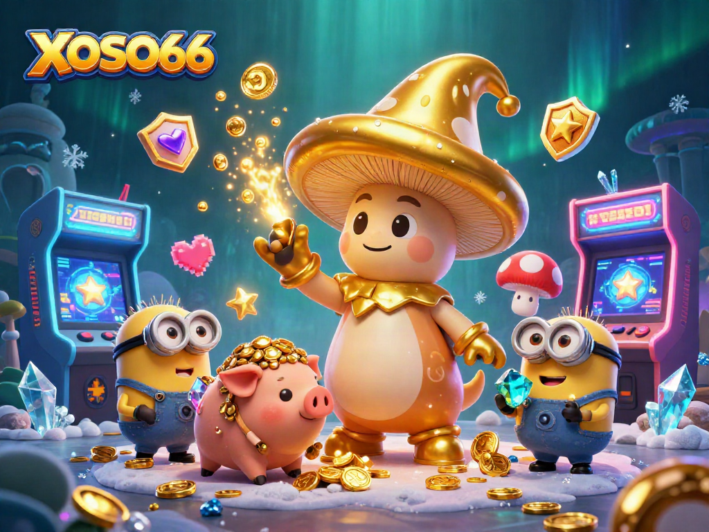 XOSO66 players can enjoy magical treasure adventures with vibrant gaming elements and characters.