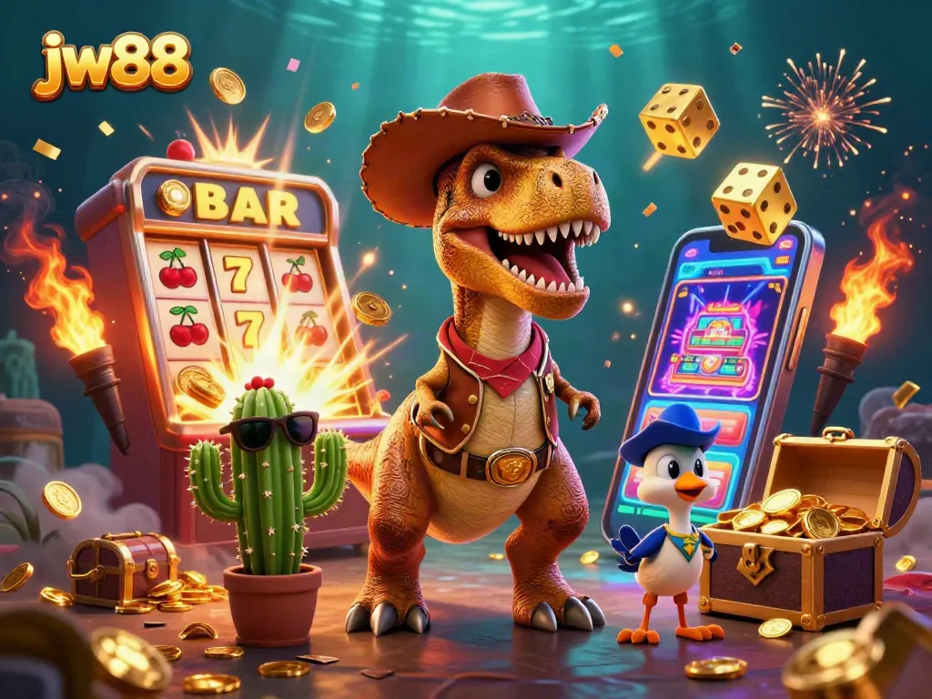 Engage with exciting slots action at jw88 with dynamic casino elements and 3D characters.
